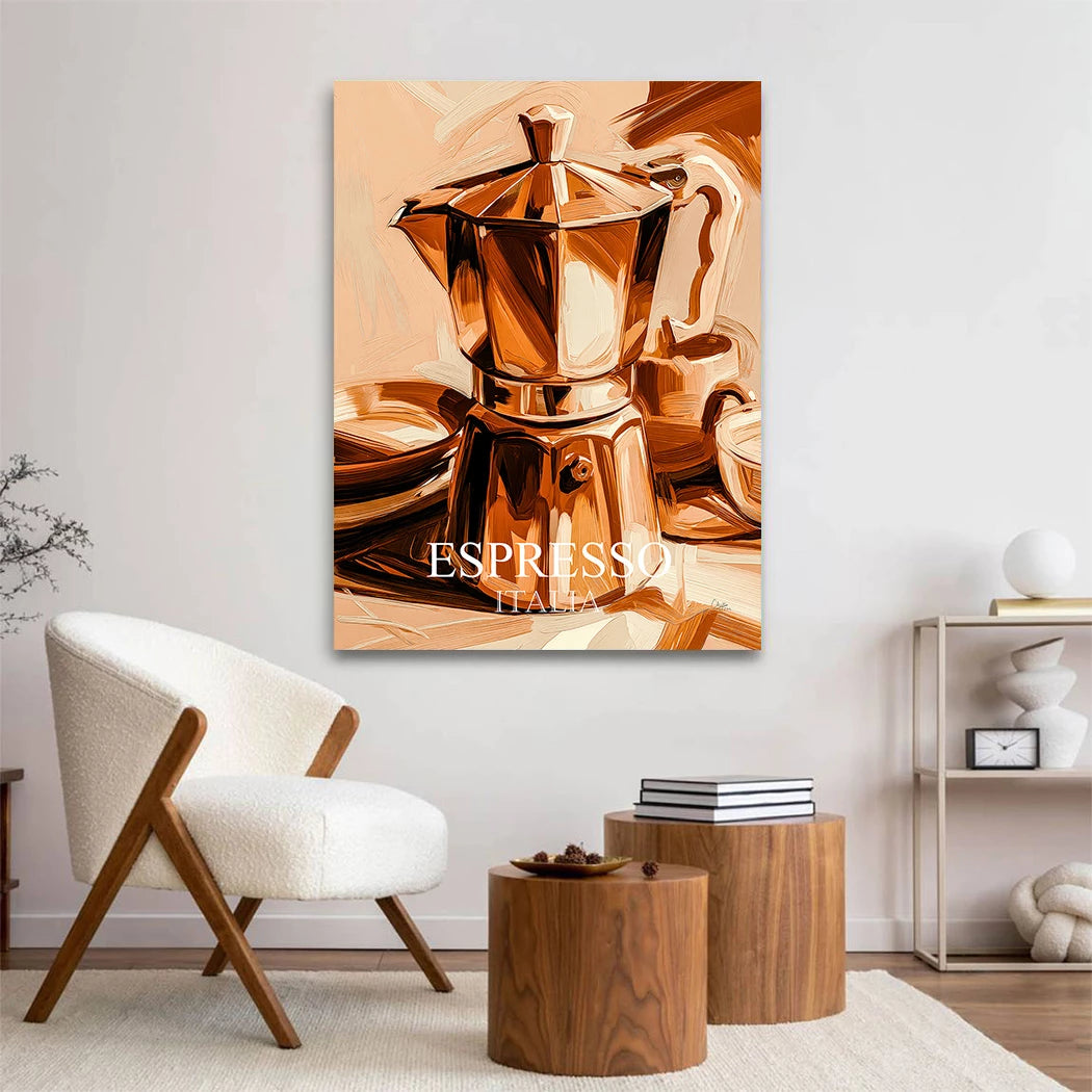 Espresso Italiano Wandbild