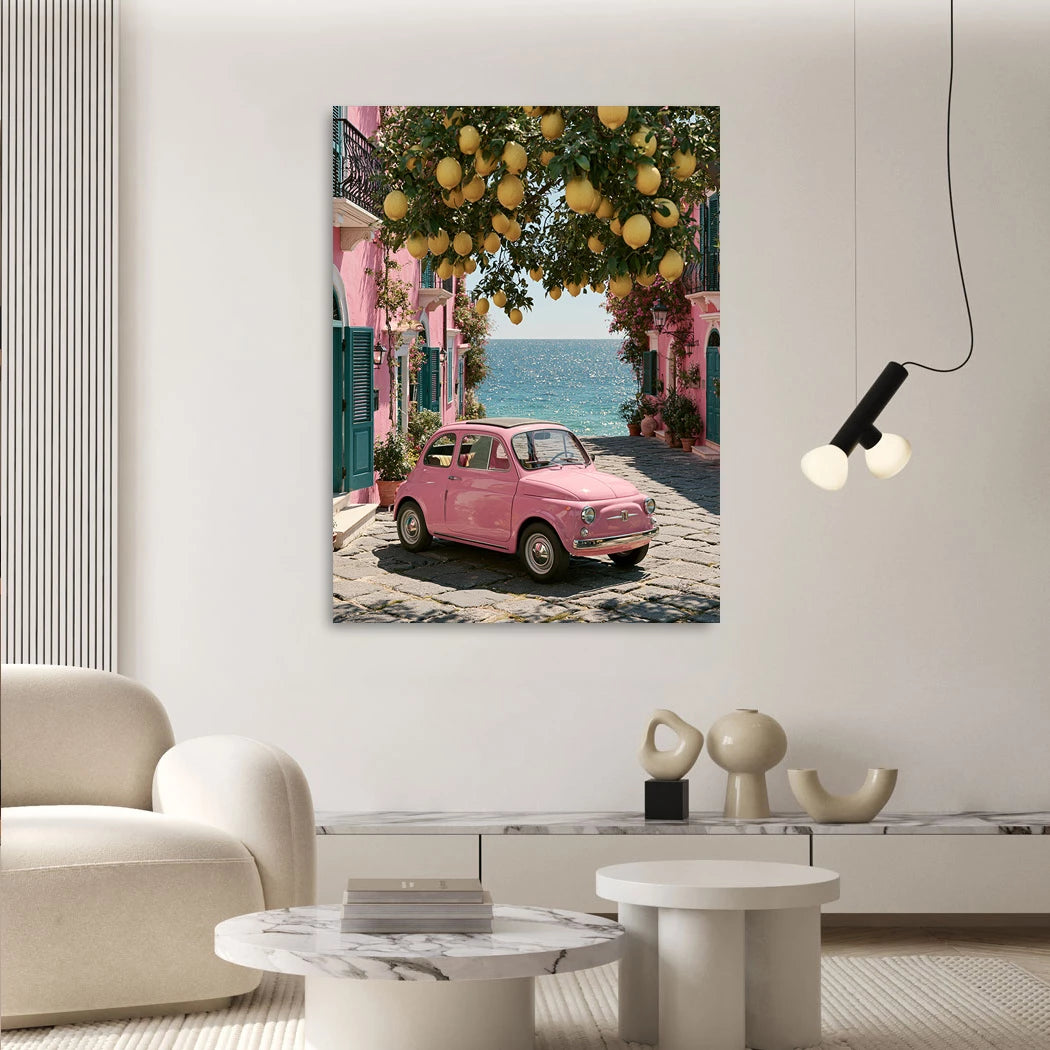Fiat Dolce Vita Wandbild