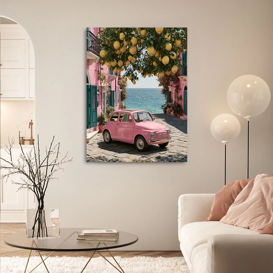 Fiat Dolce Vita Wandbild