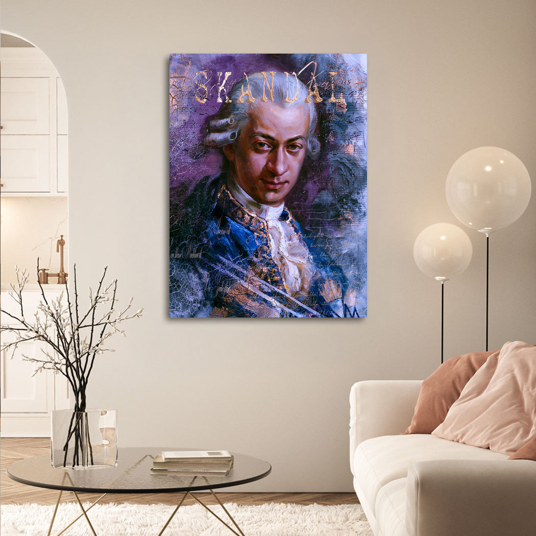 Mozart Sinfonia Wandbild