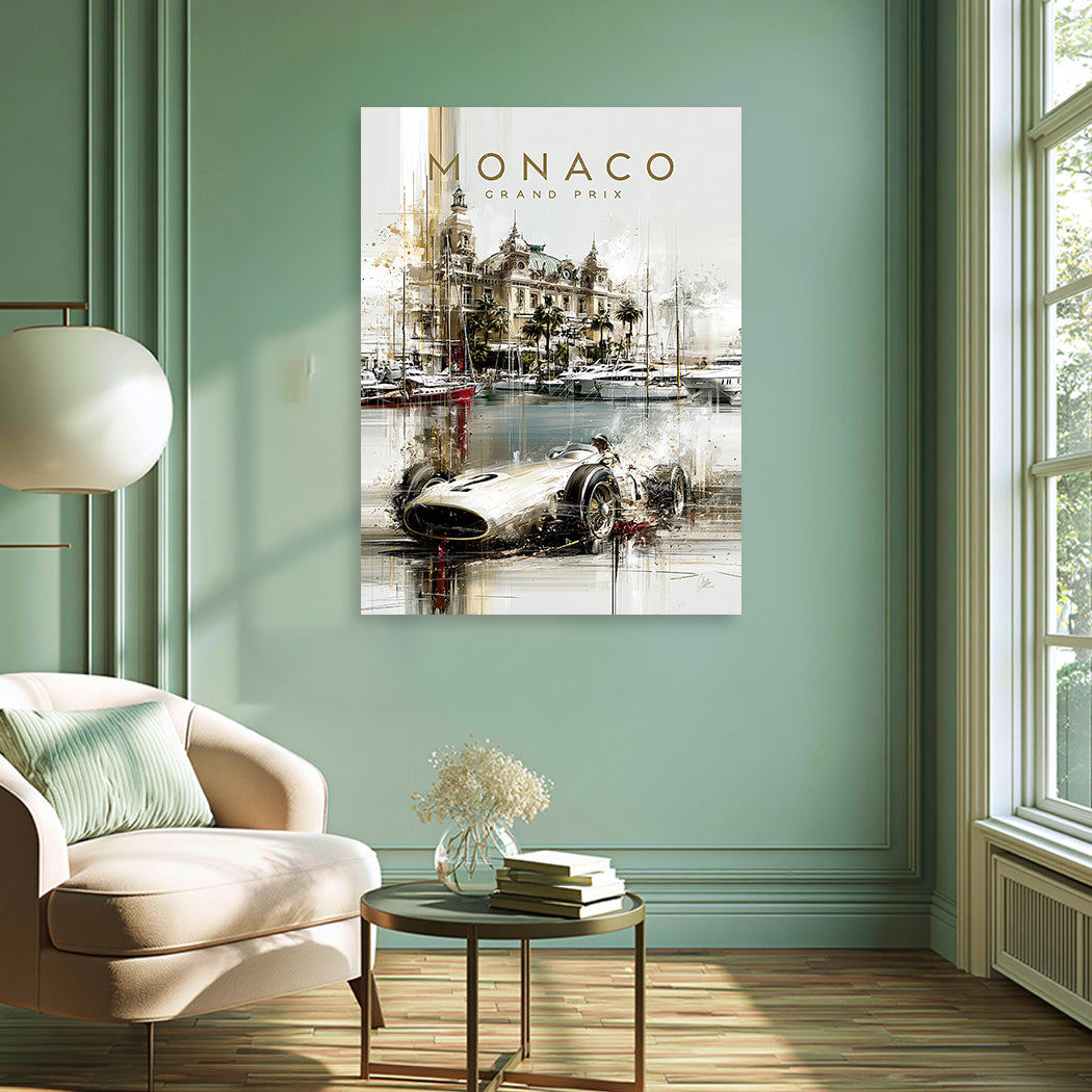 Monaco Grand Prix Wandbild