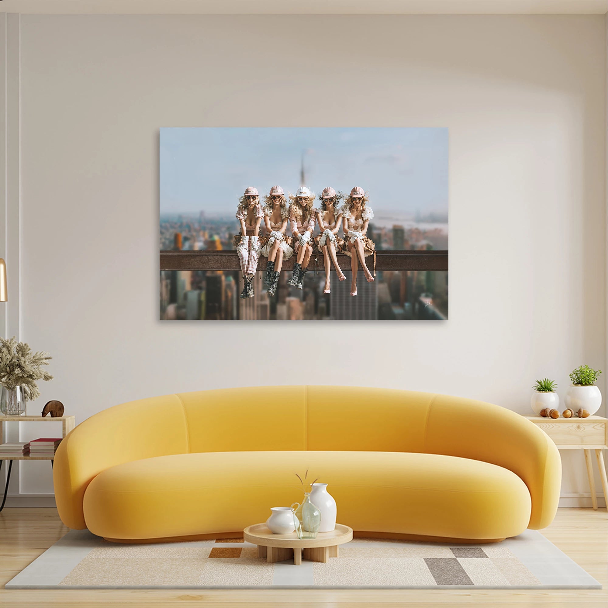 New York Girls Wandbild