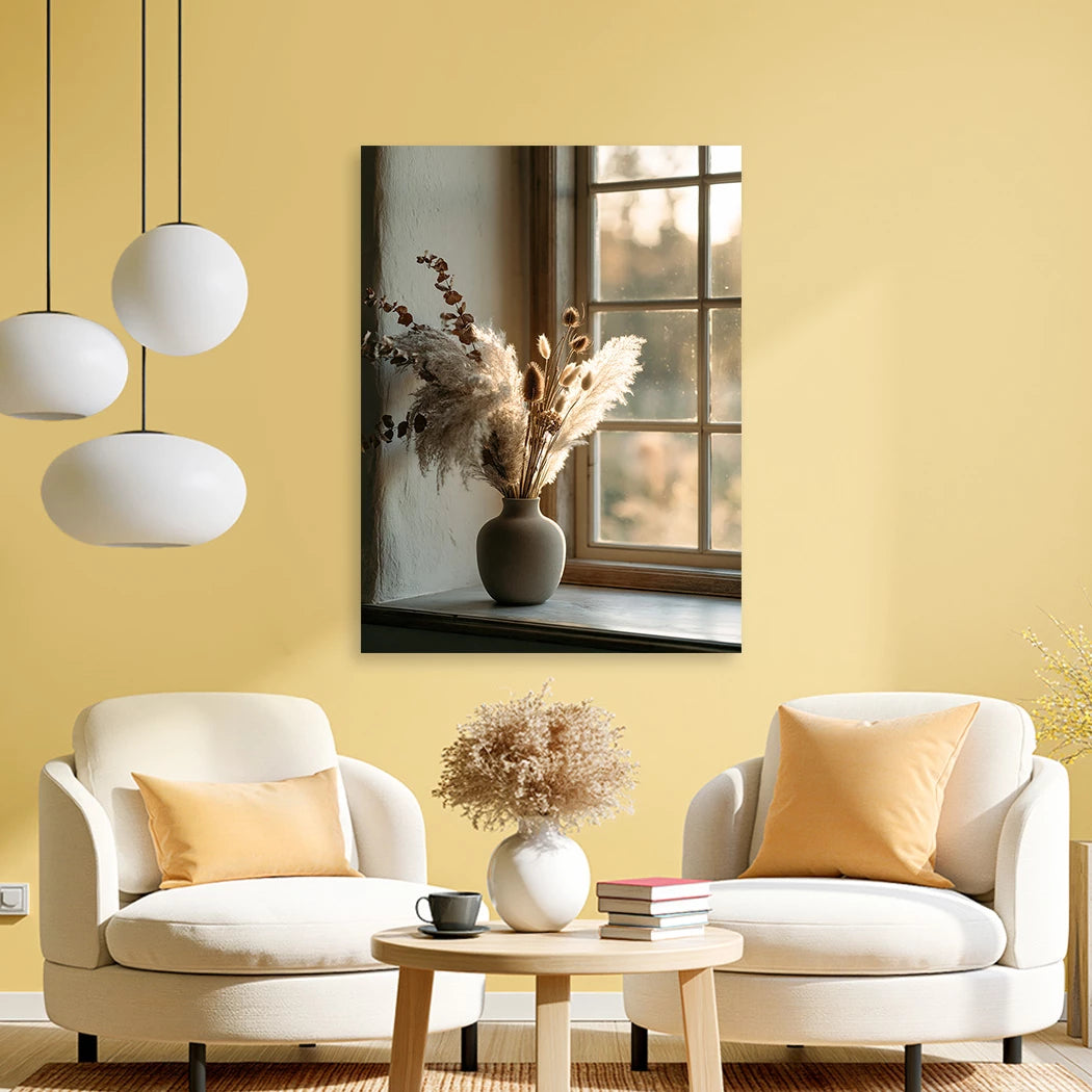 Pampasgras Harmonie Wandbild