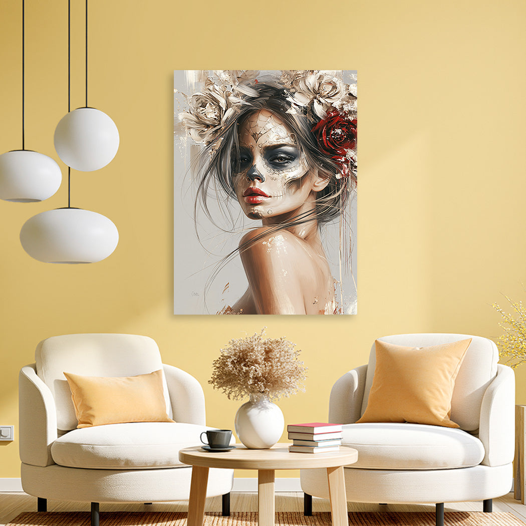 La Catrina Eterna Wandbild
