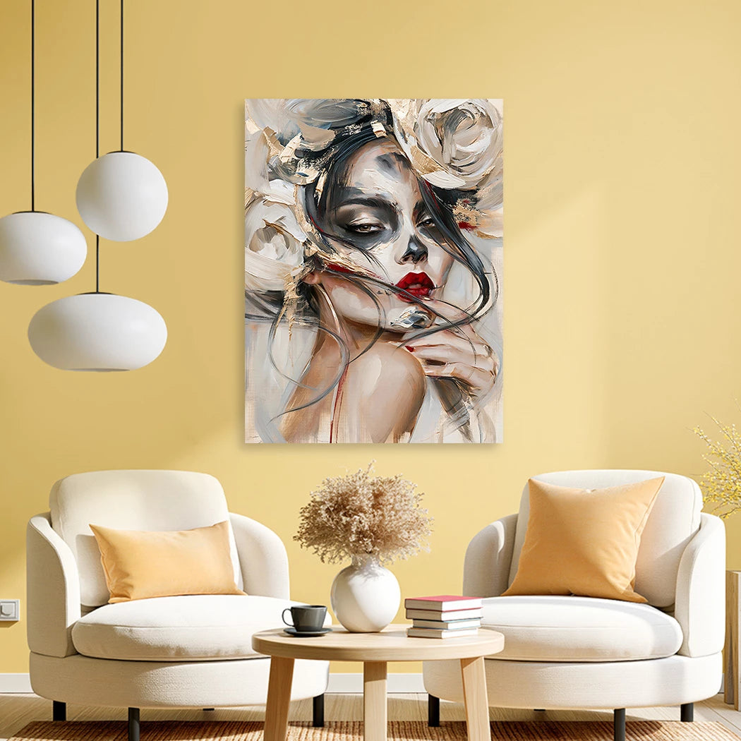 La Catrina Flor Wandbild