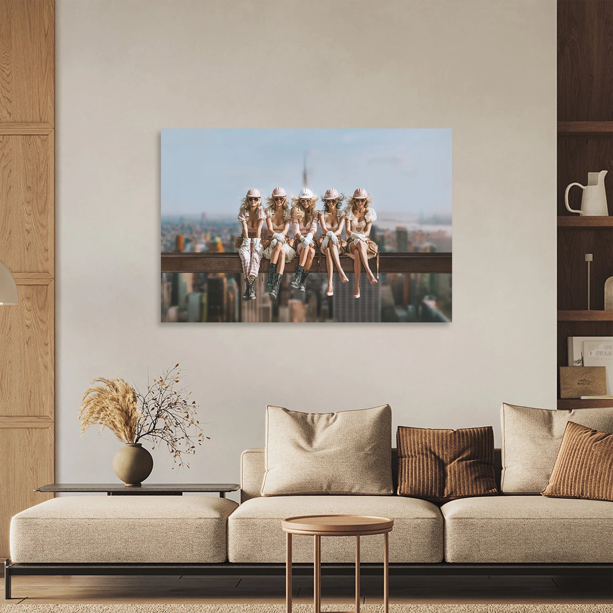 New York Girls Wandbild