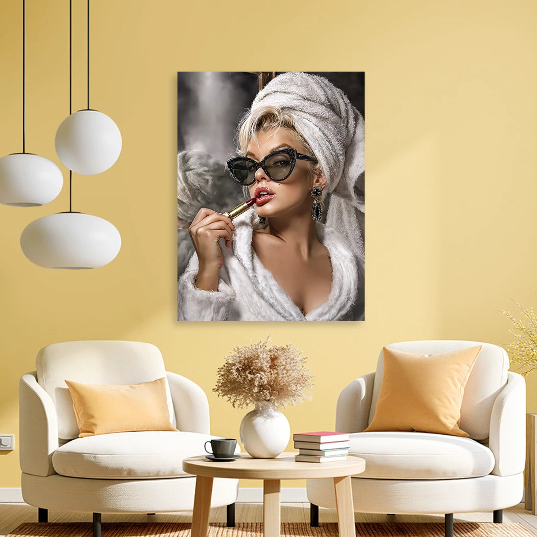 Marilyn Private Moment Wandbild