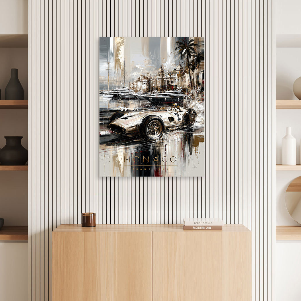 Monaco Racing Wandbild