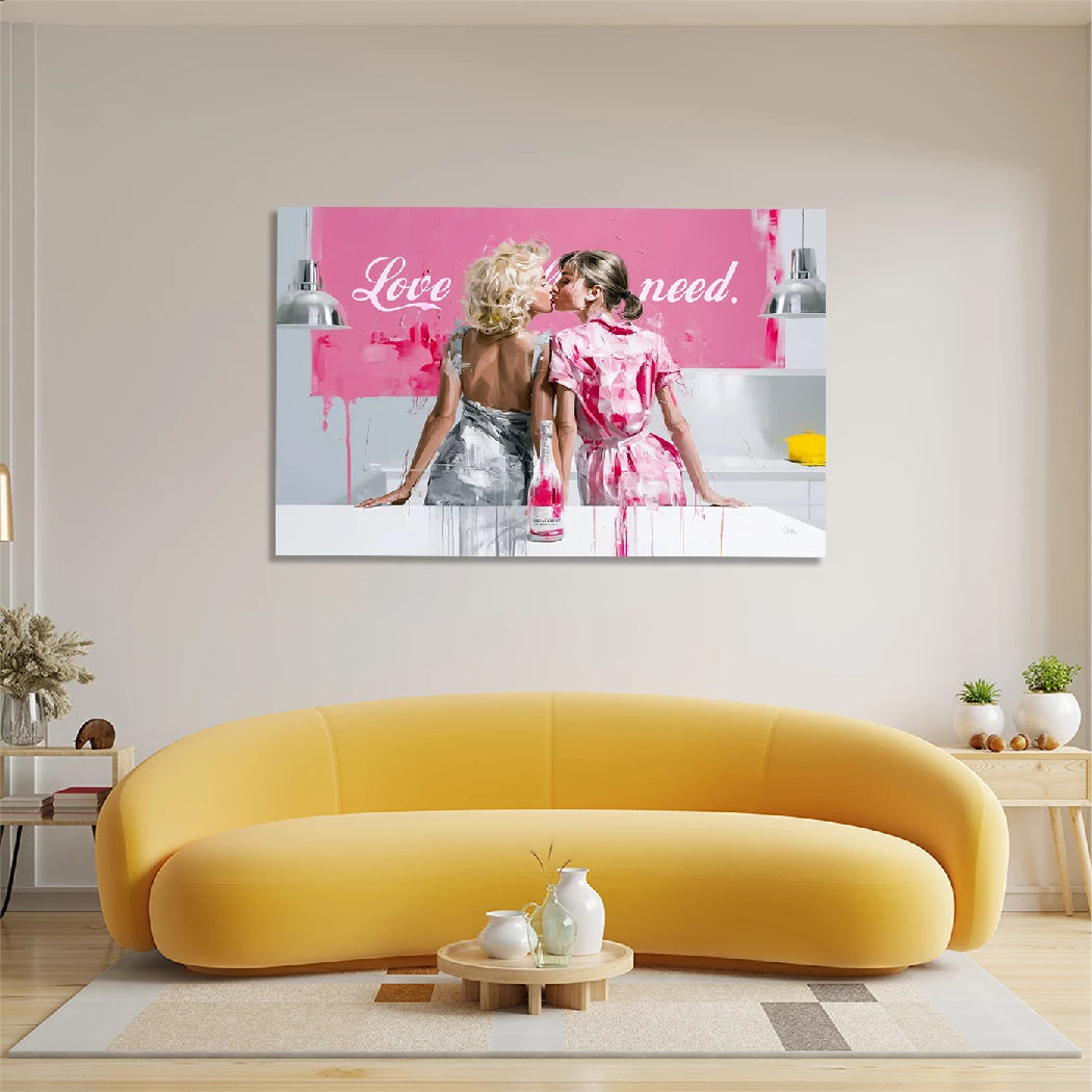 Audrey und Marilyn Kitchen Wandbild
