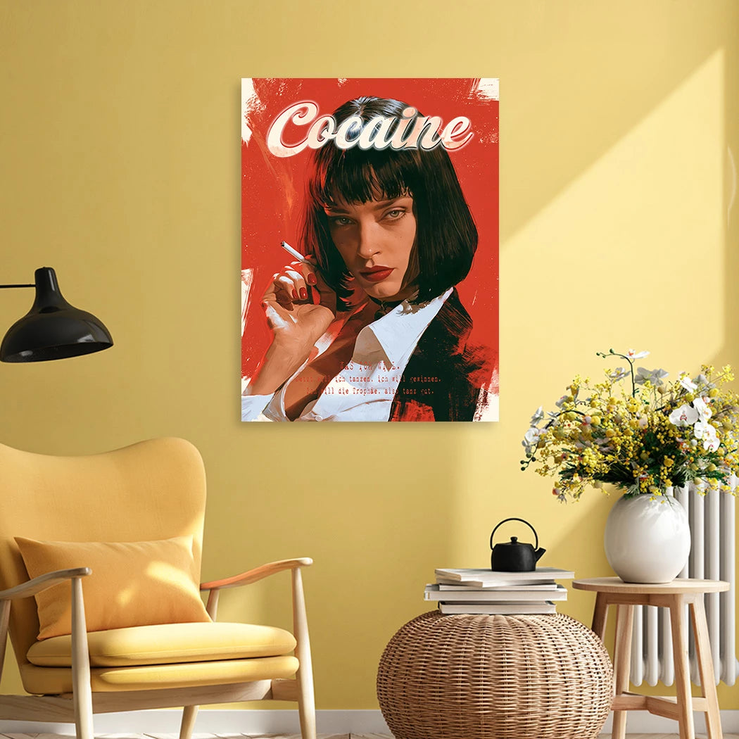Pulp Fiction Attitude Wandbild