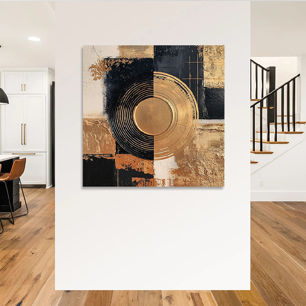 Golden Circle Art Wandbild