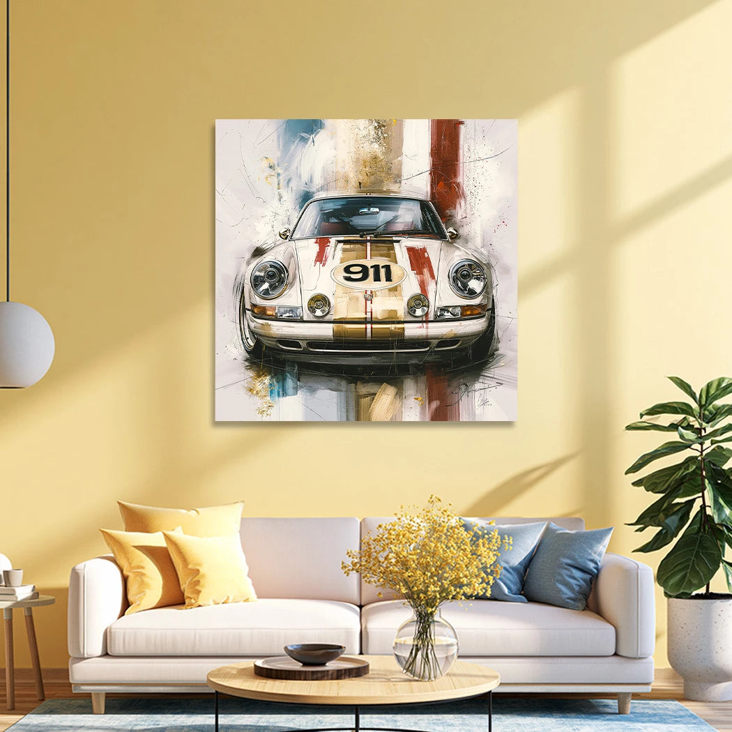 Porsche Racing Wandbild