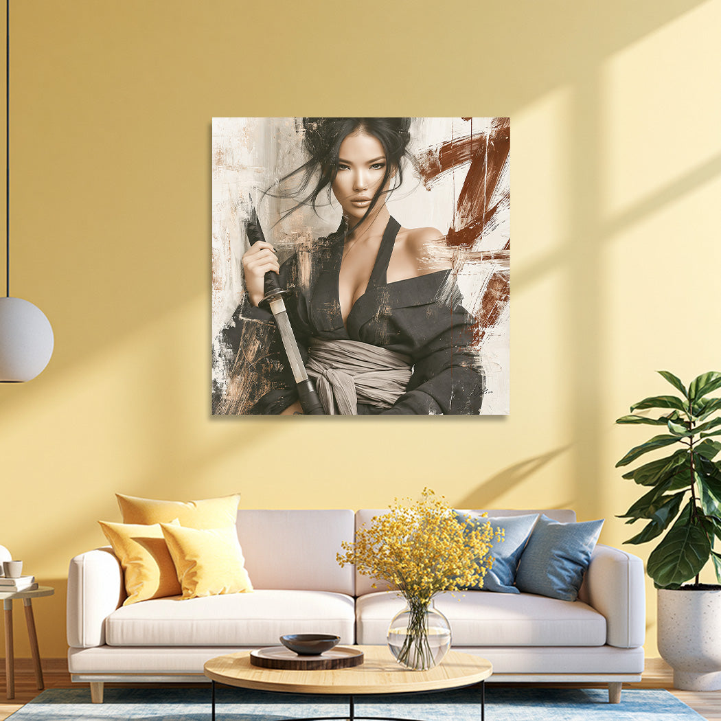 Samurai Essence Wandbild