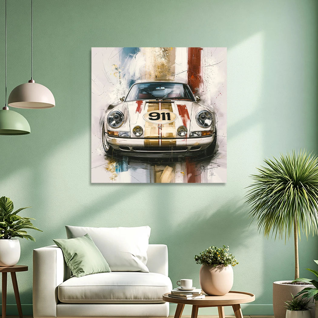 Porsche Racing Wandbild