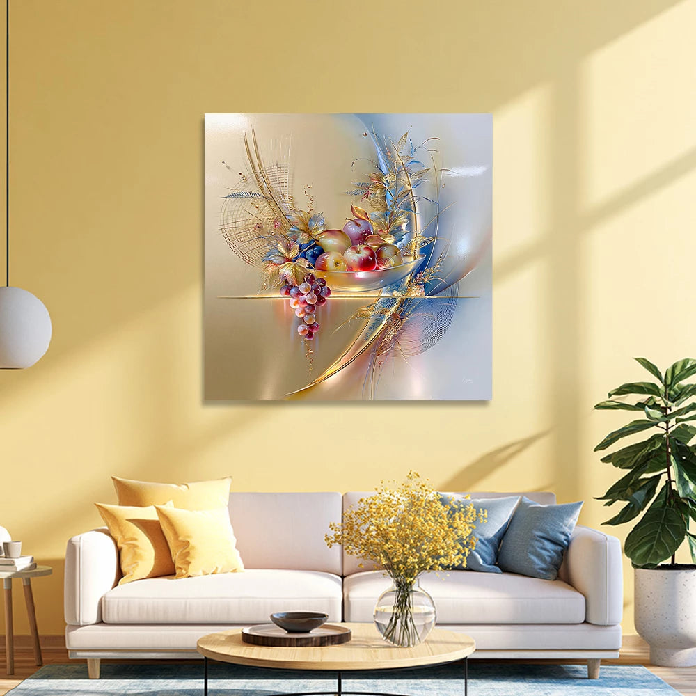 Goldene Früchte Wandbild