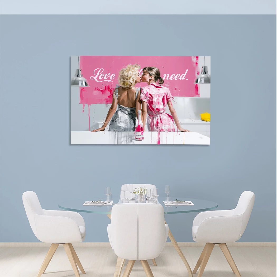 Audrey und Marilyn Kitchen Wandbild