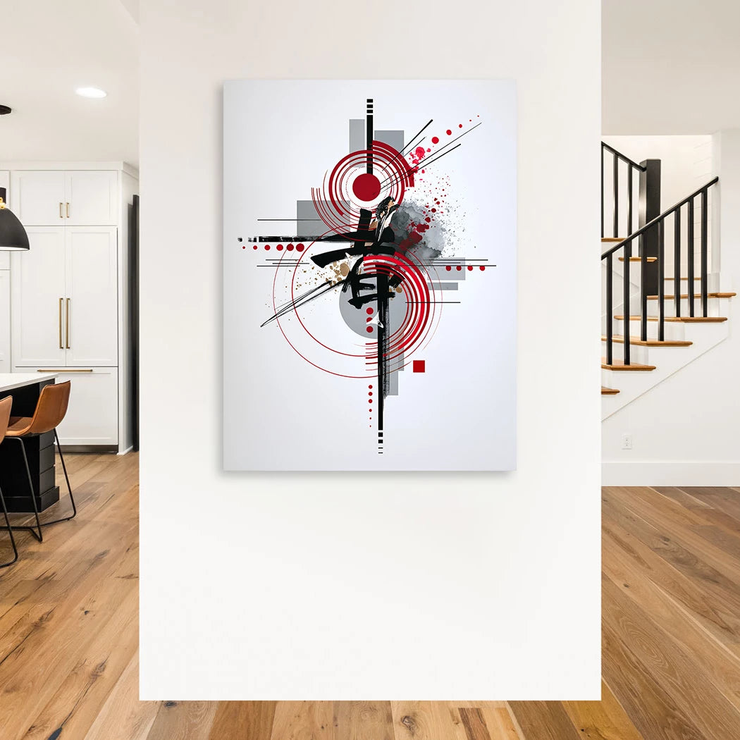 Geometrie Wandbildt Wandbild