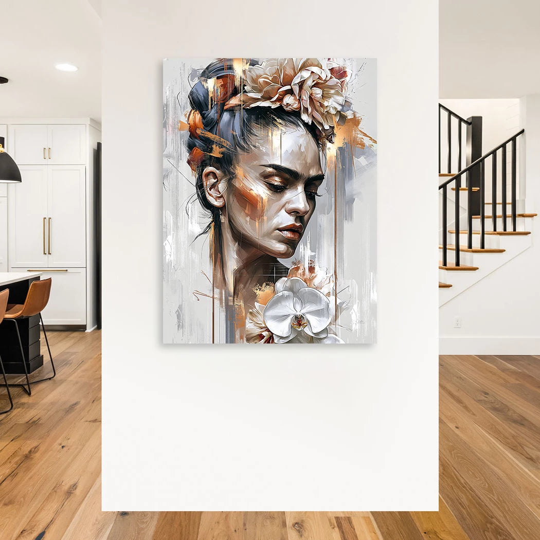 Frida Kahlo Bloom Wandbild