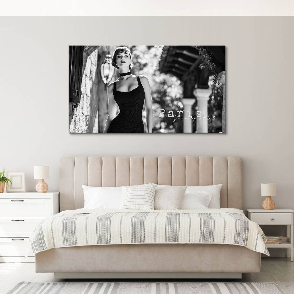 Audrey Hepburn Givenchy Wandbild