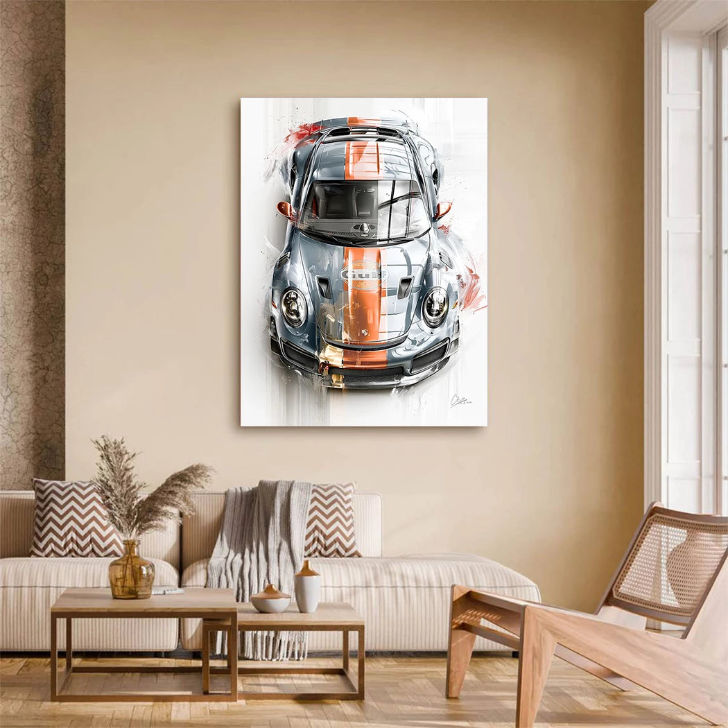 Porsche Gulf Spirit Wandbild