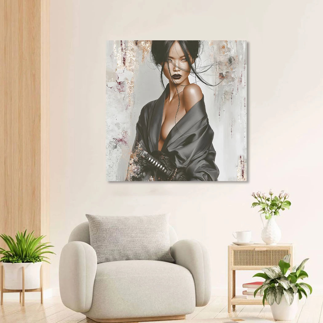 Samurai Muse Wandbild