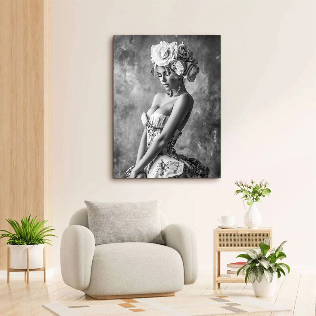 Rosen Poesie Wandbild