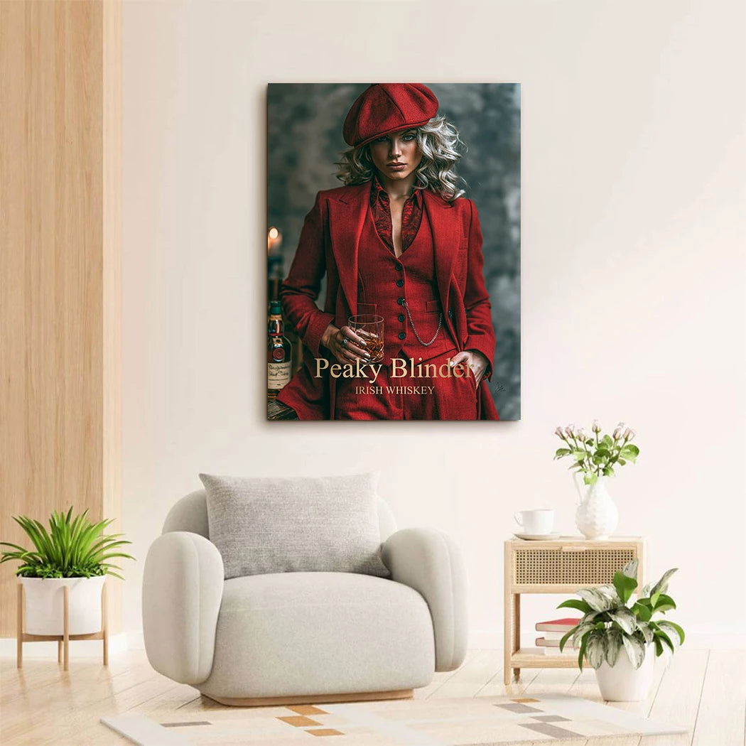 Peaky Lady Wandbild