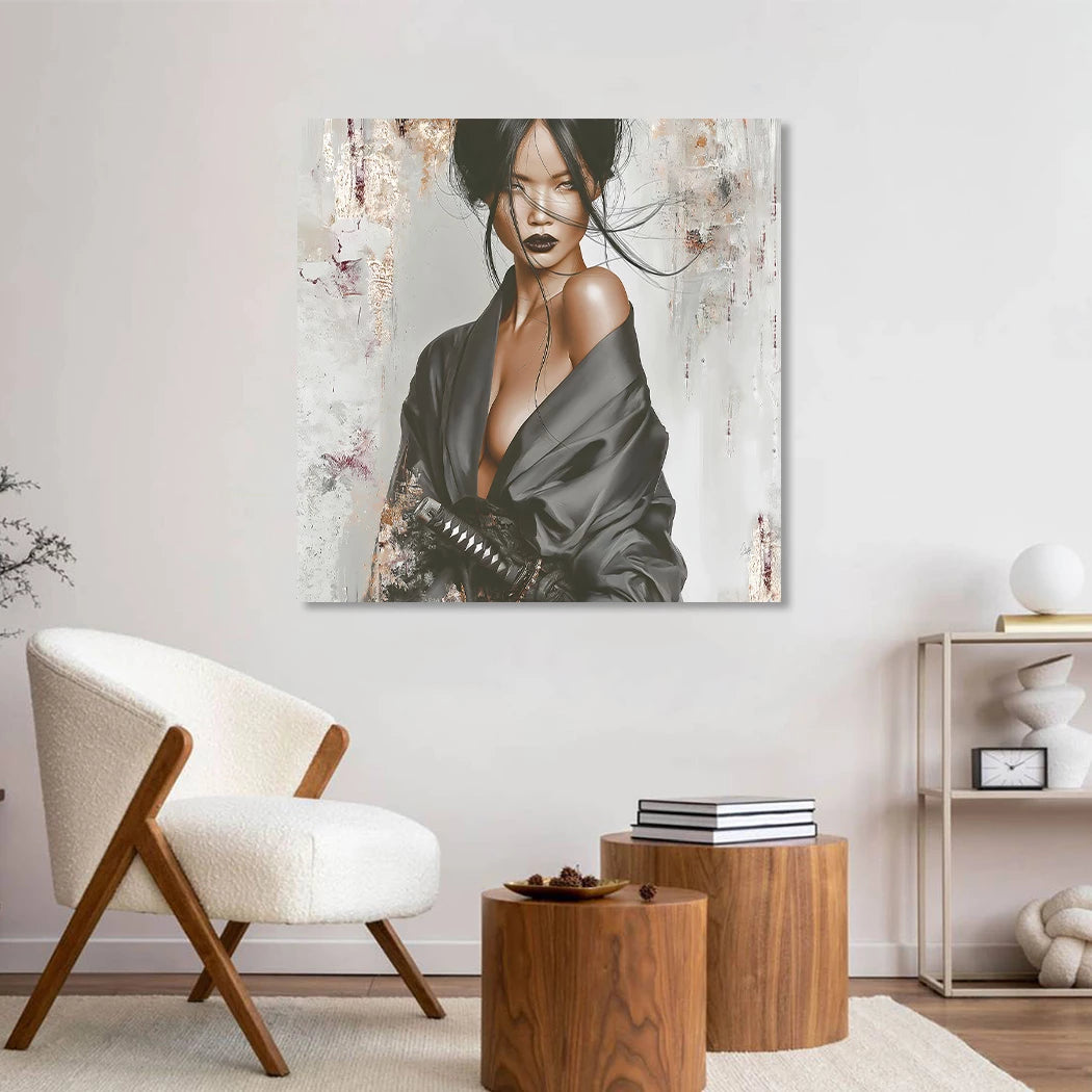 Samurai Muse Wandbild