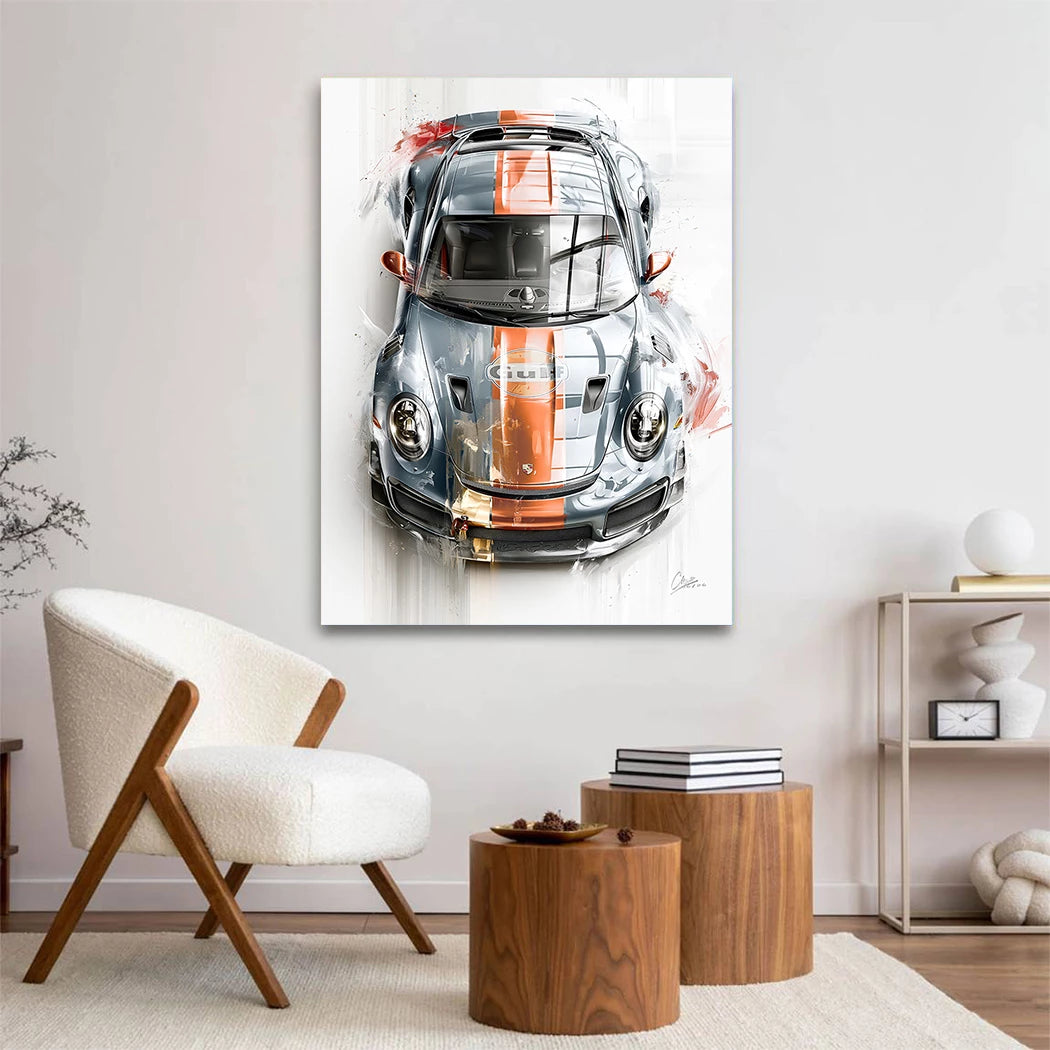 Porsche Gulf Spirit Wandbild