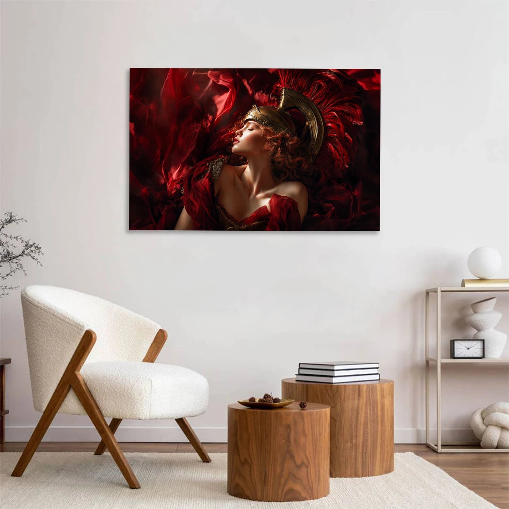 Gladiatorin Rubina Wandbild