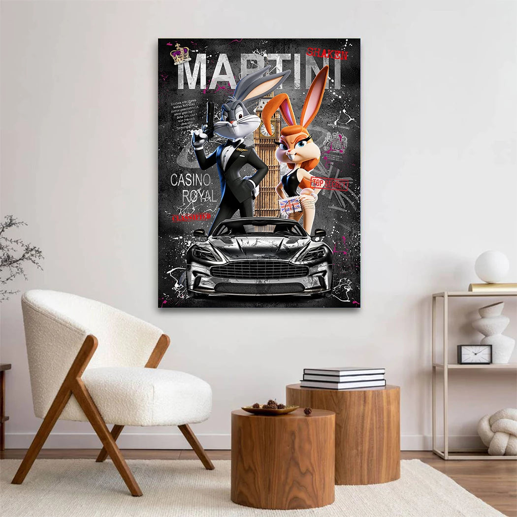 B. Bunny Bond Wandbild