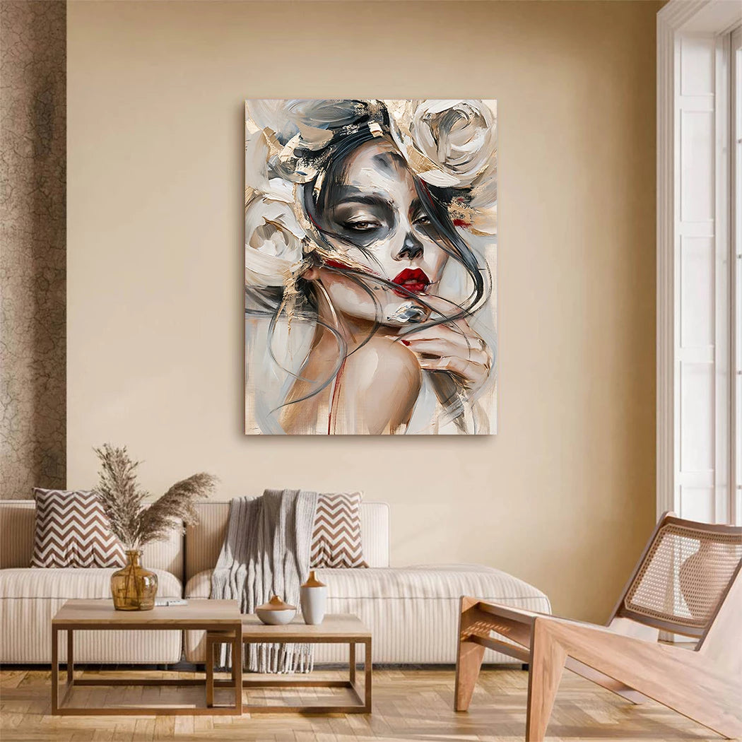 La Catrina Flor Wandbild