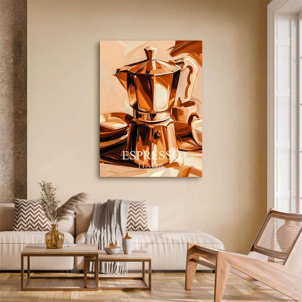 Espresso Italiano Wandbild
